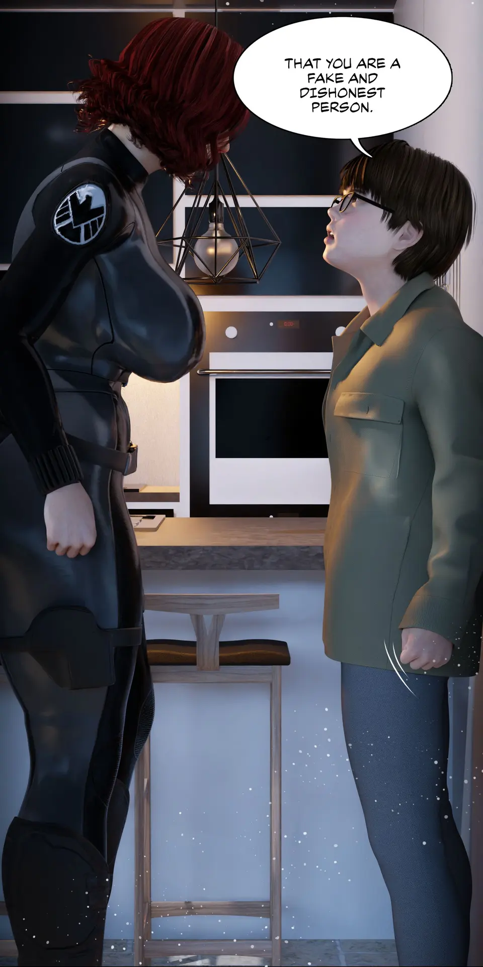 My Neighbor’s Widow [RoseBlue3D] porn comic — Season 1, Chapter 6, page 48
