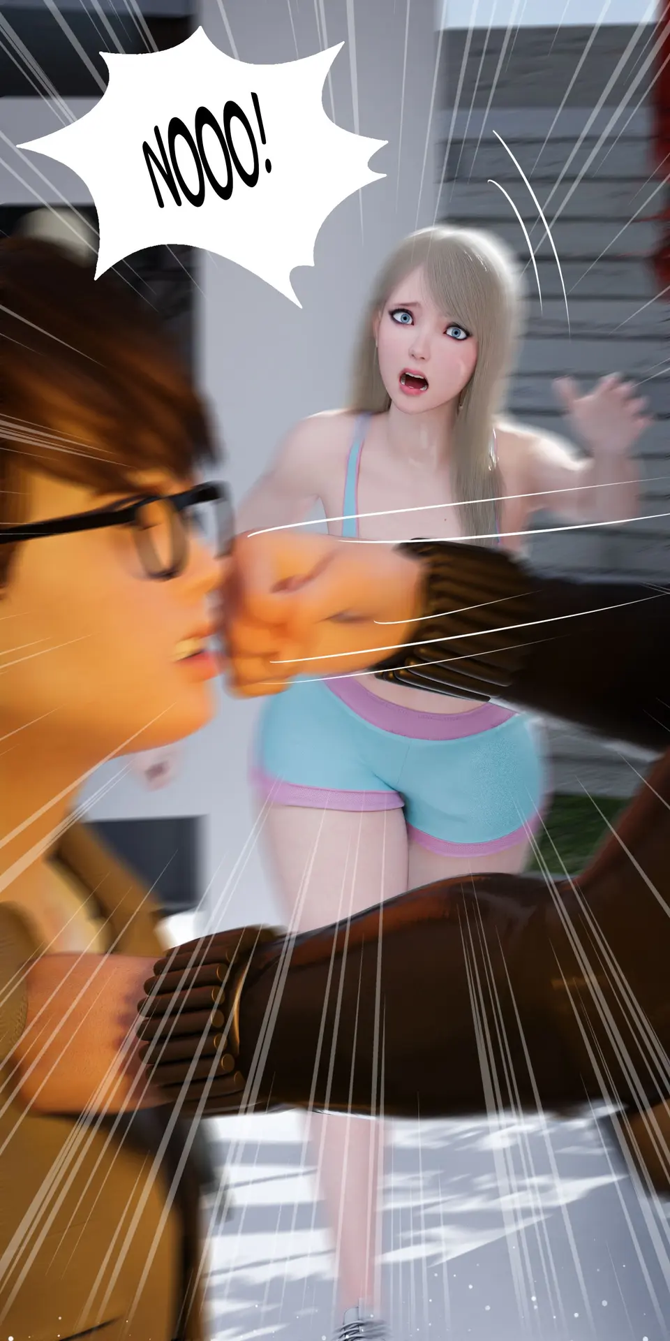My Neighbor’s Widow [RoseBlue3D] porn comic — Season 1, Chapter 6, page 54