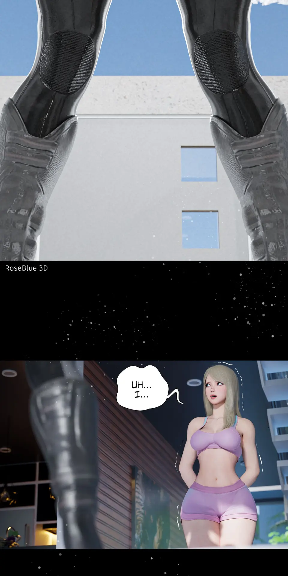 My Neighbor’s Widow [RoseBlue3D] porn comic — Season 1, Chapter 6, page 65