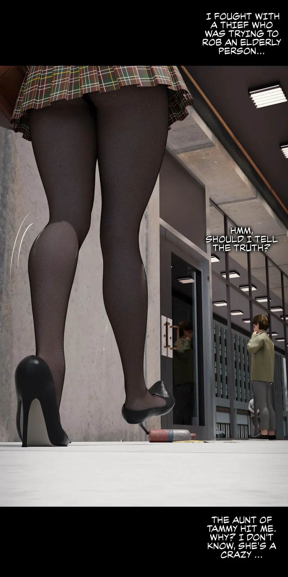 My Neighbor’s Widow [RoseBlue3D] porn comic — Season 1, Chapter 6, page 70