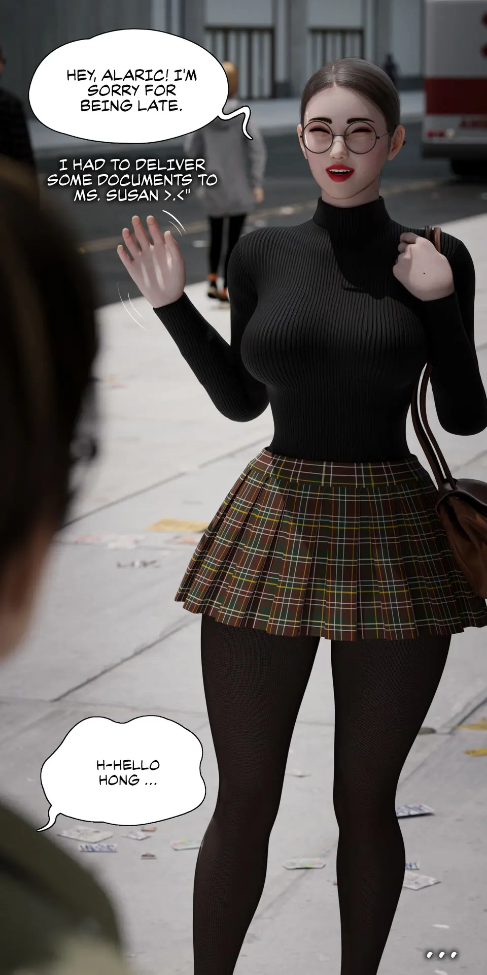 My Neighbor’s Widow [RoseBlue3D] porn comic — Season 1, Chapter 6, page 71
