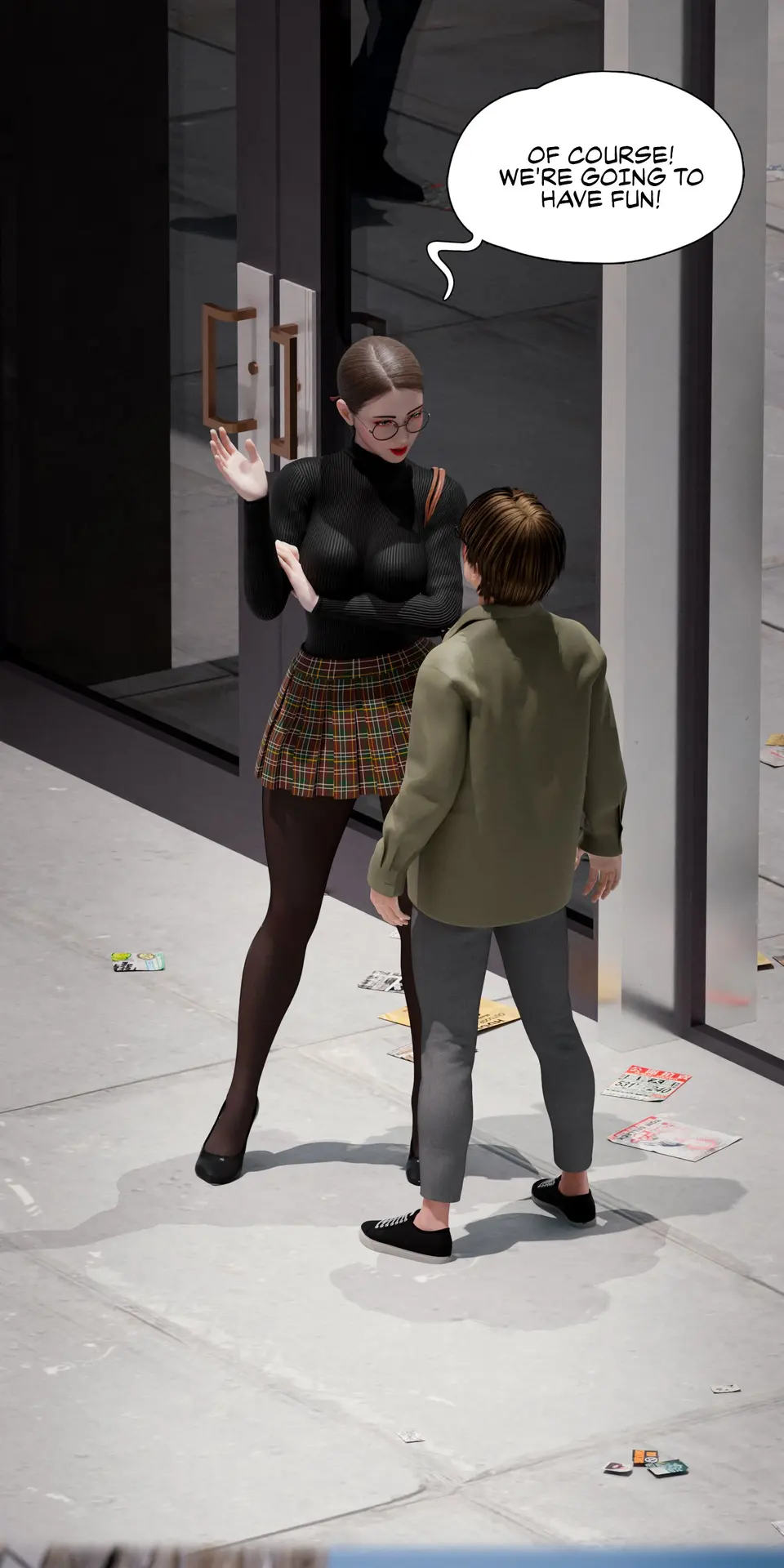 My Neighbor’s Widow [RoseBlue3D] porn comic — Season 1, Chapter 6, page 75