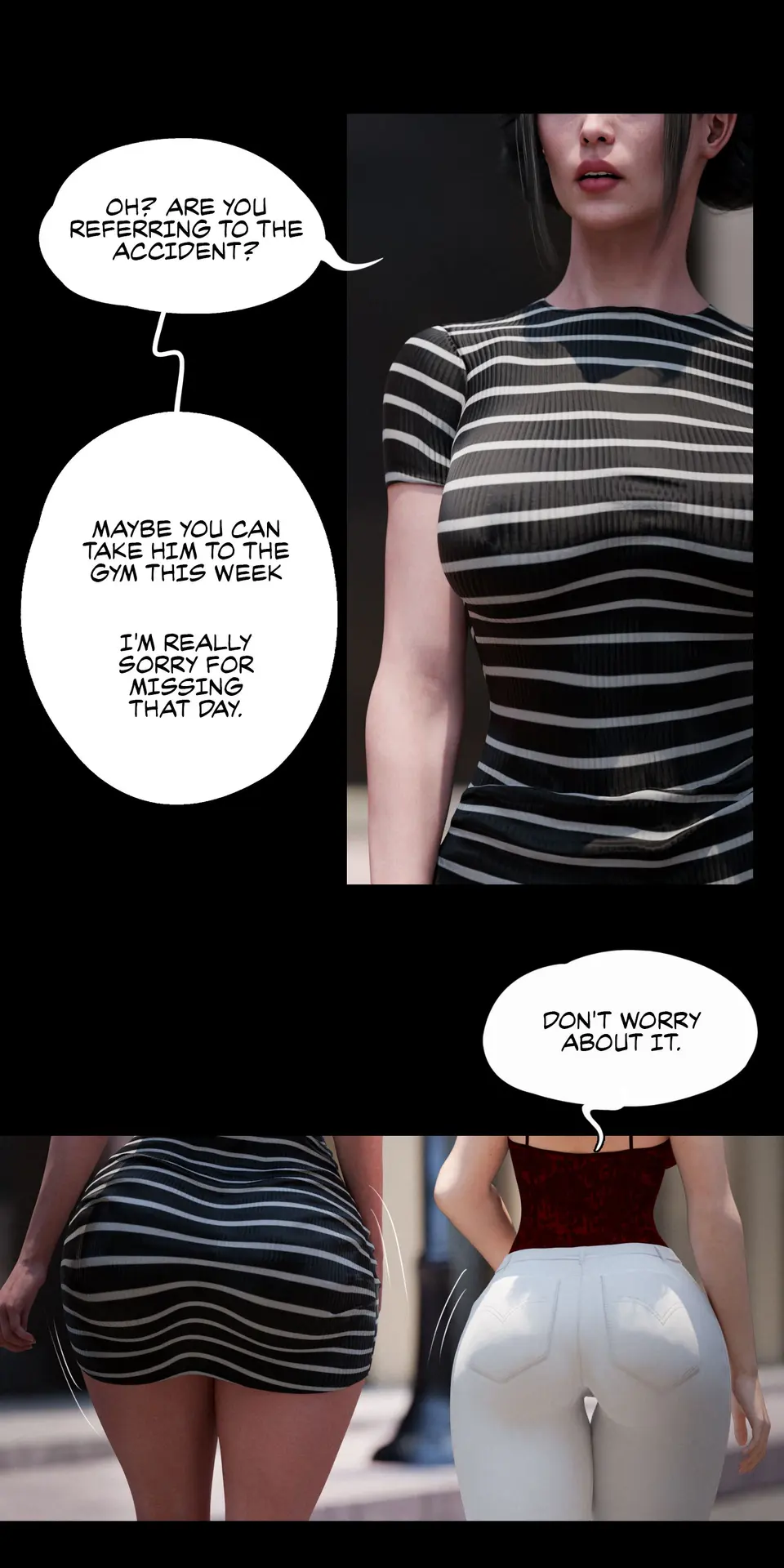 My Neighbor’s Widow [RoseBlue3D] porn comic — Season 1, Chapter 6, page 88