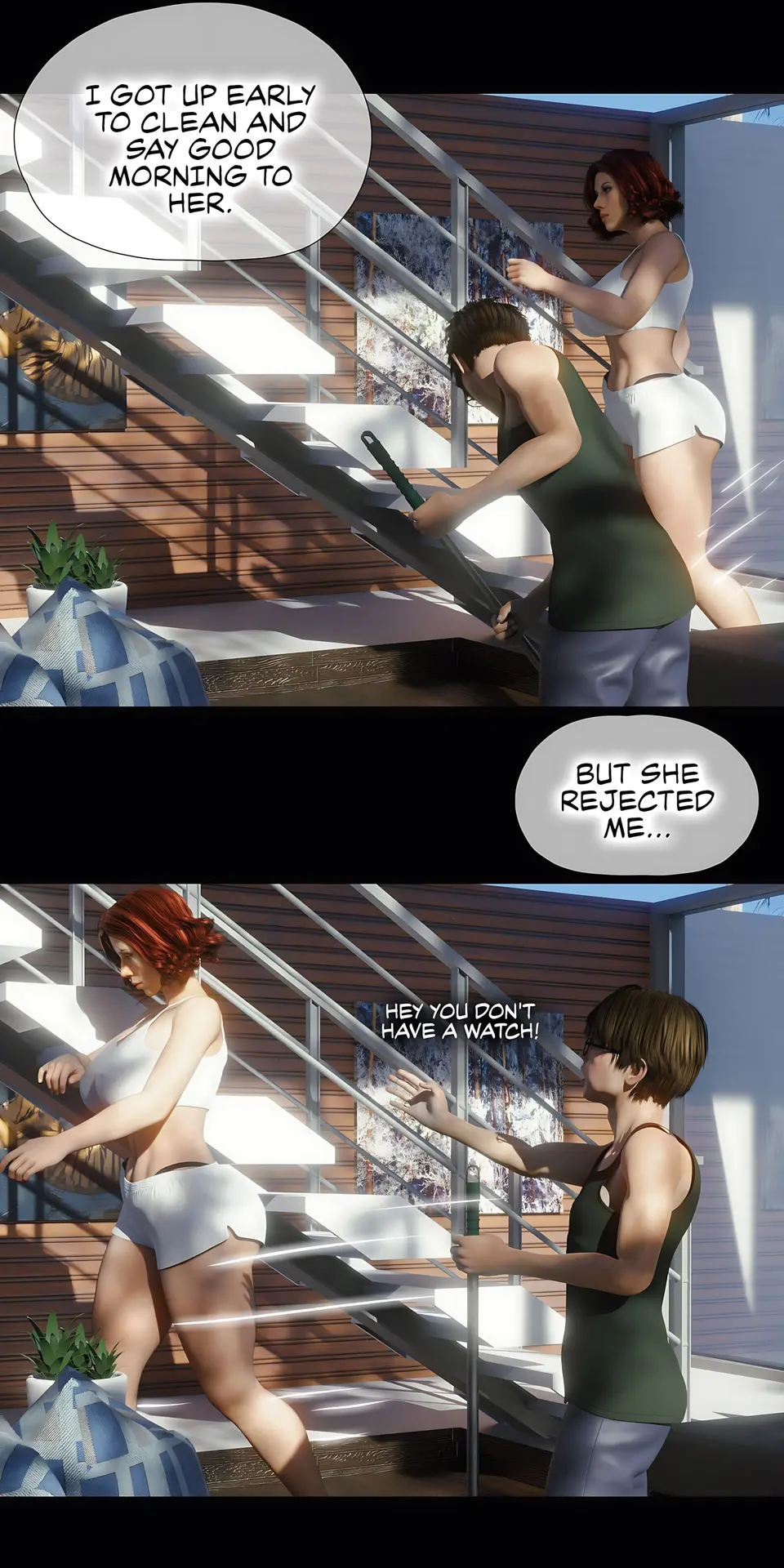 My Neighbor’s Widow [RoseBlue3D] porn comic — Season 1, Chapter 7, page 25