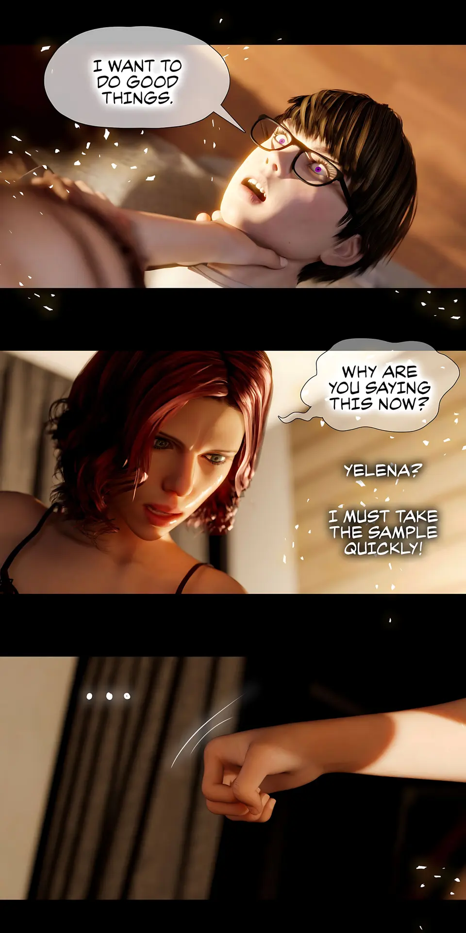 My Neighbor’s Widow [RoseBlue3D] porn comic — Season 1, Chapter 7, page 79