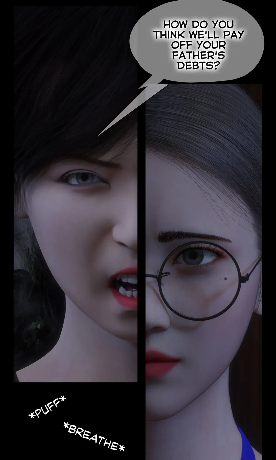 My Neighbor’s Widow [RoseBlue3D] porn comic — Season 1, Chapter 8, page 11