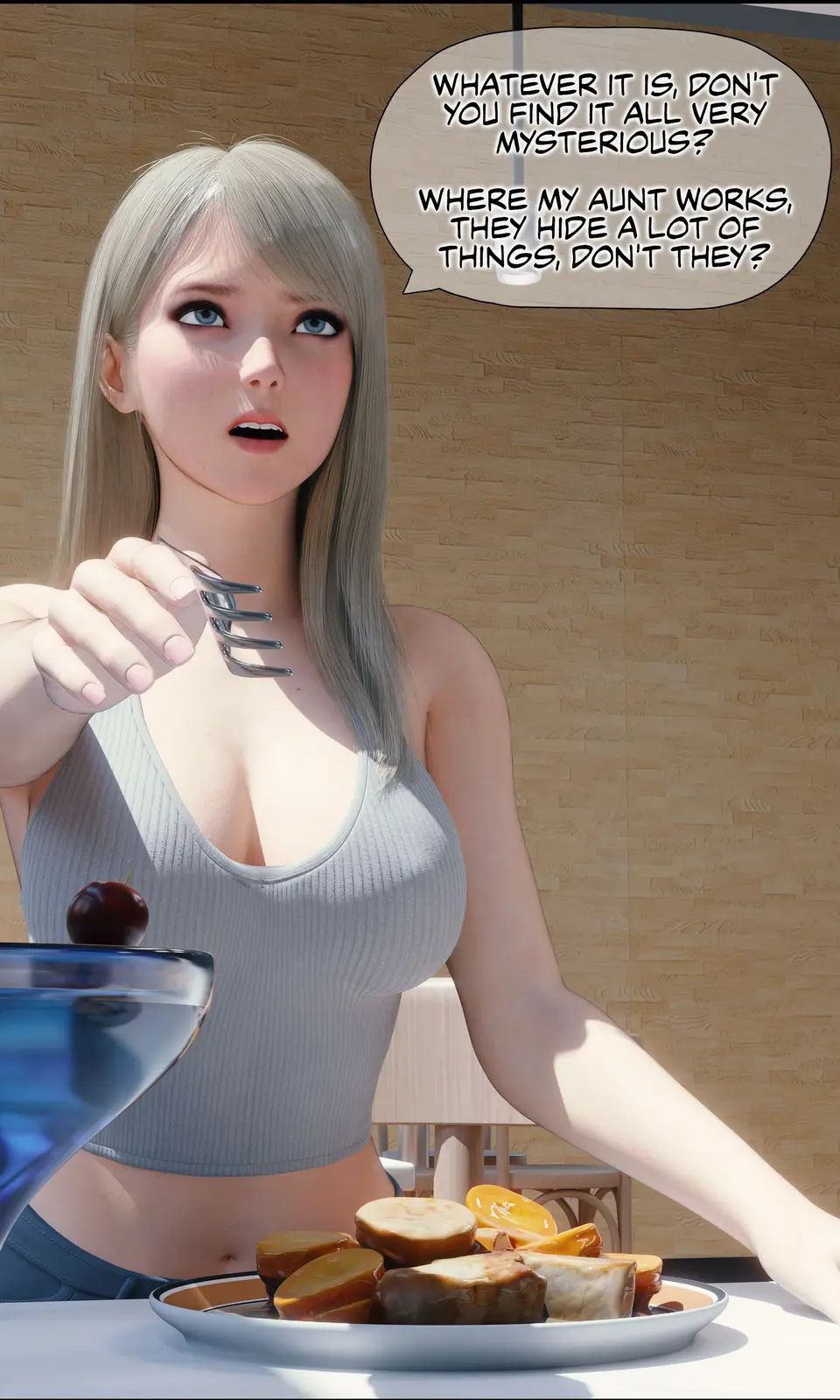 My Neighbor’s Widow [RoseBlue3D] porn comic — Season 1, Chapter 8, page 62