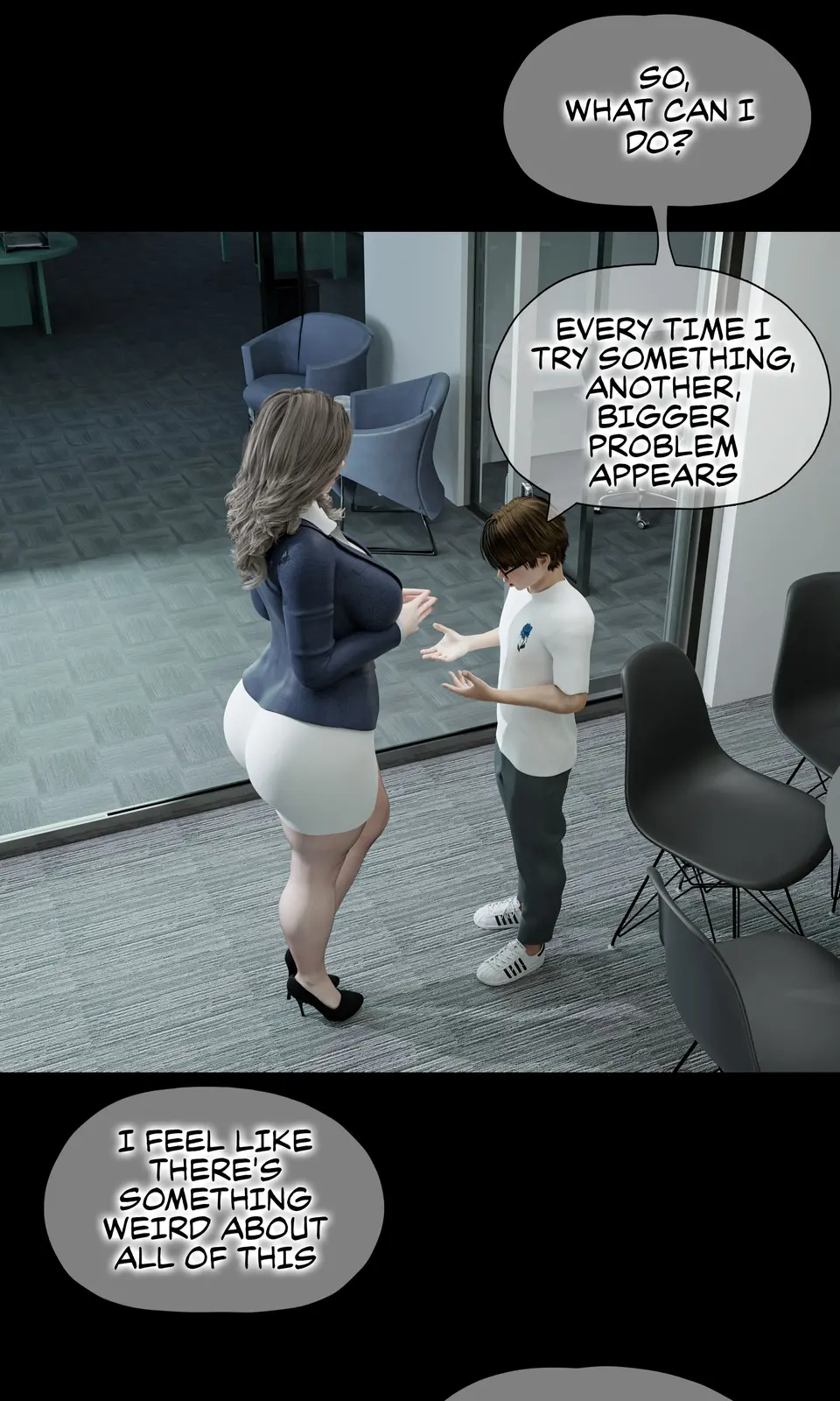 My Neighbor’s Widow [RoseBlue3D] porn comic — Season 1, Chapter 8, page 106