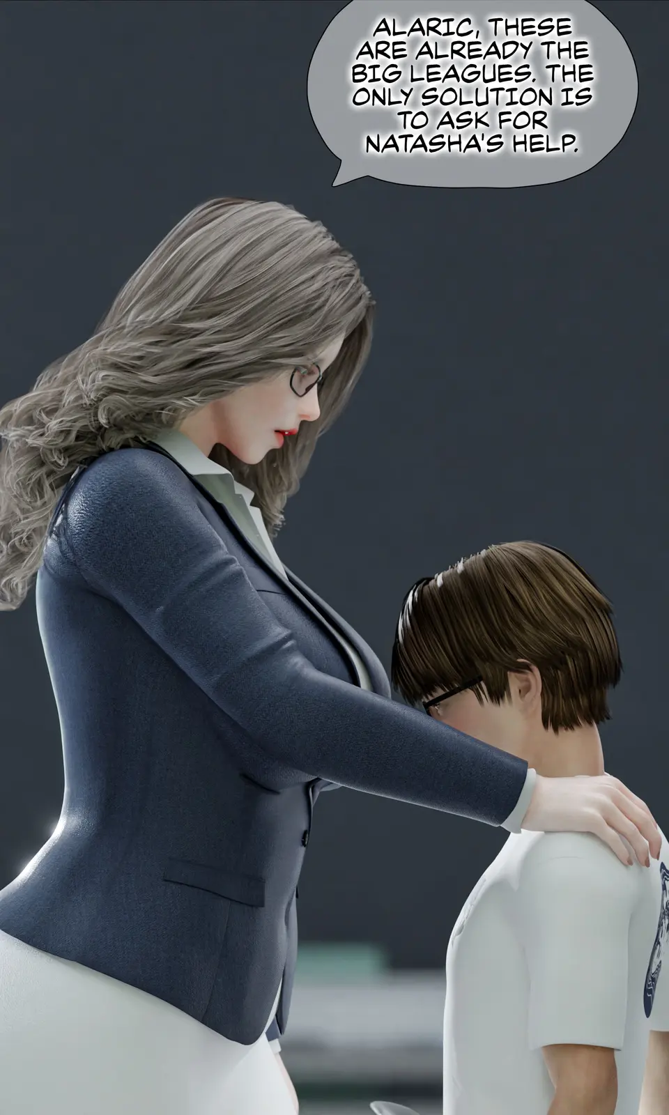 My Neighbor’s Widow [RoseBlue3D] porn comic — Season 1, Chapter 8, page 107