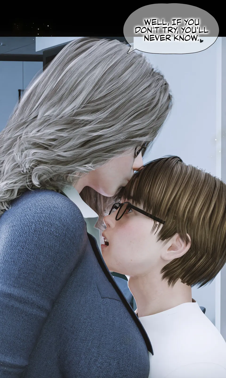 My Neighbor’s Widow [RoseBlue3D] porn comic — Season 1, Chapter 8, page 111