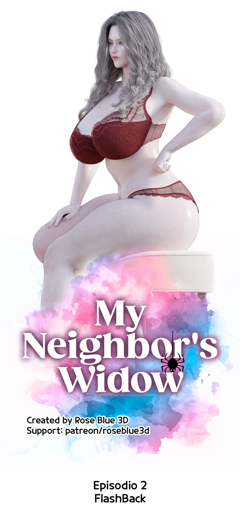 My Neighbor’s Widow [RoseBlue3D] porn comic — Season 1, Chapter 9, page 13