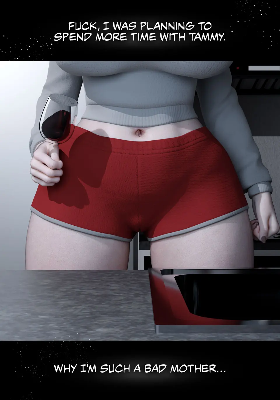 My Neighbor’s Widow [RoseBlue3D] porn comic — Season 1, Chapter 9, page 37