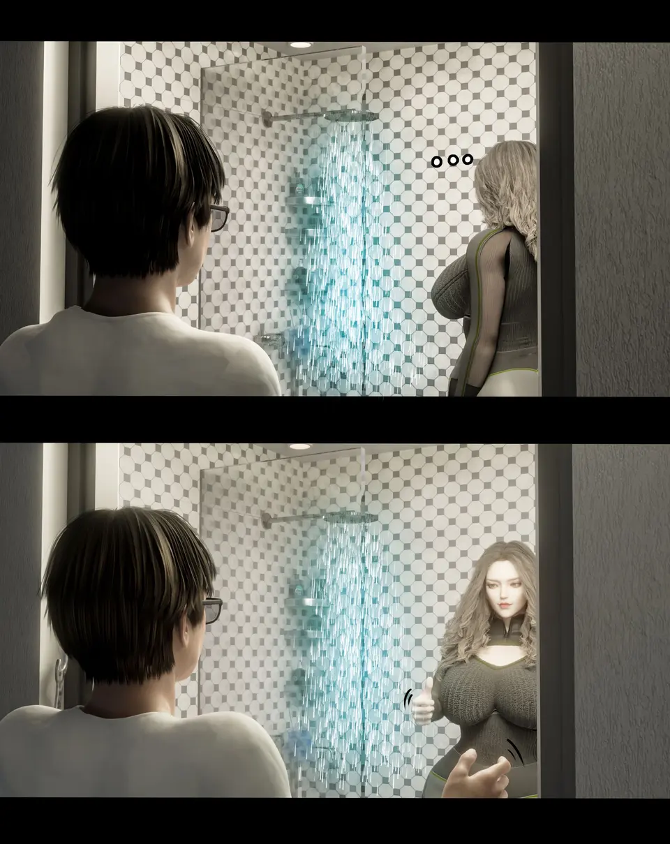 My Neighbor’s Widow [RoseBlue3D] porn comic — Season 1, Chapter 9, page 53