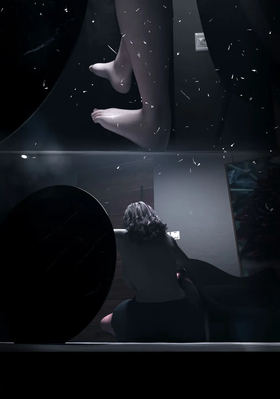 My Neighbor’s Widow [RoseBlue3D] porn comic — Season 1, Chapter 9, page 64