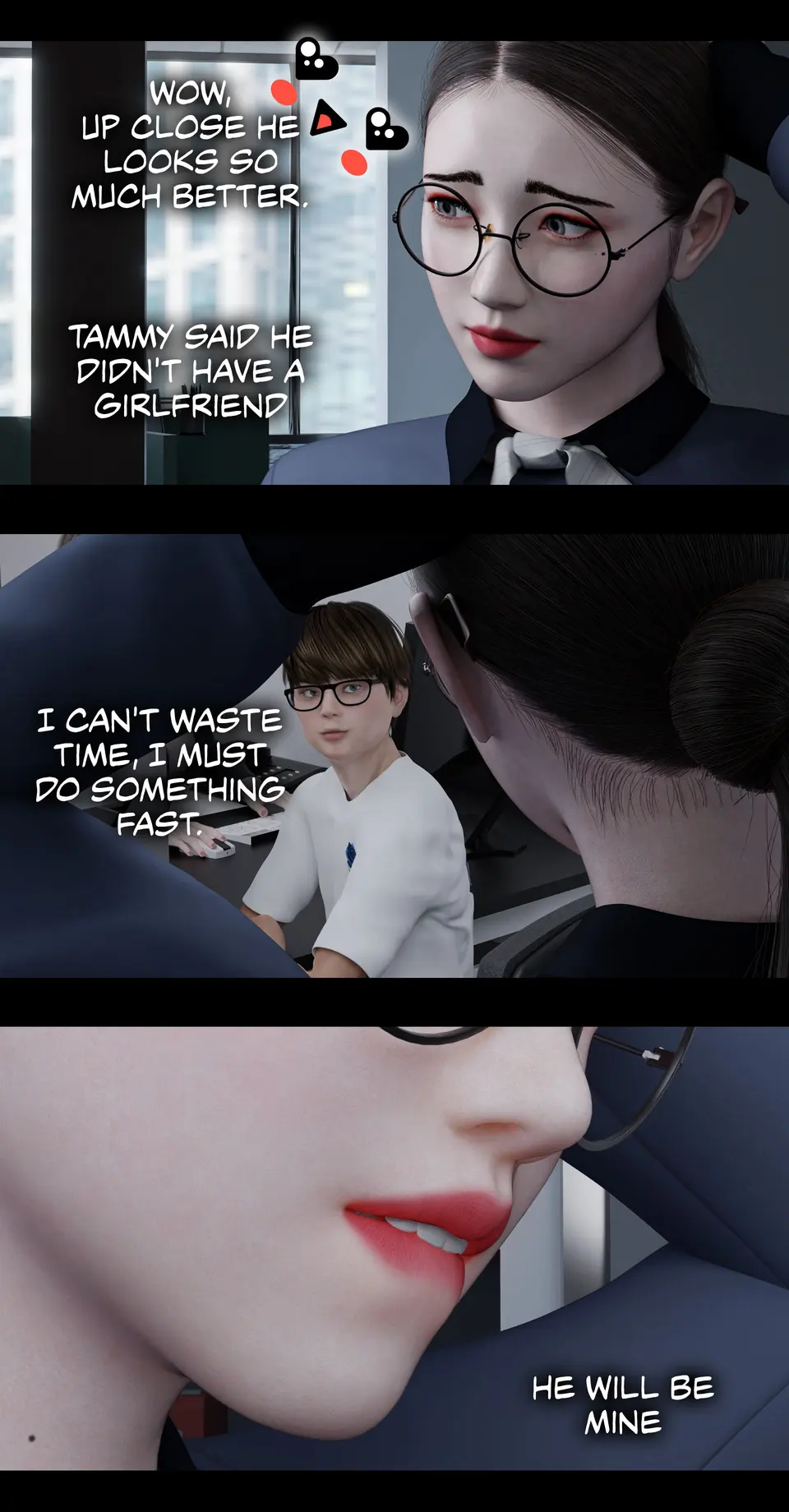 My Neighbor’s Widow [RoseBlue3D] porn comic — Season 1, Chapter 9, page 82