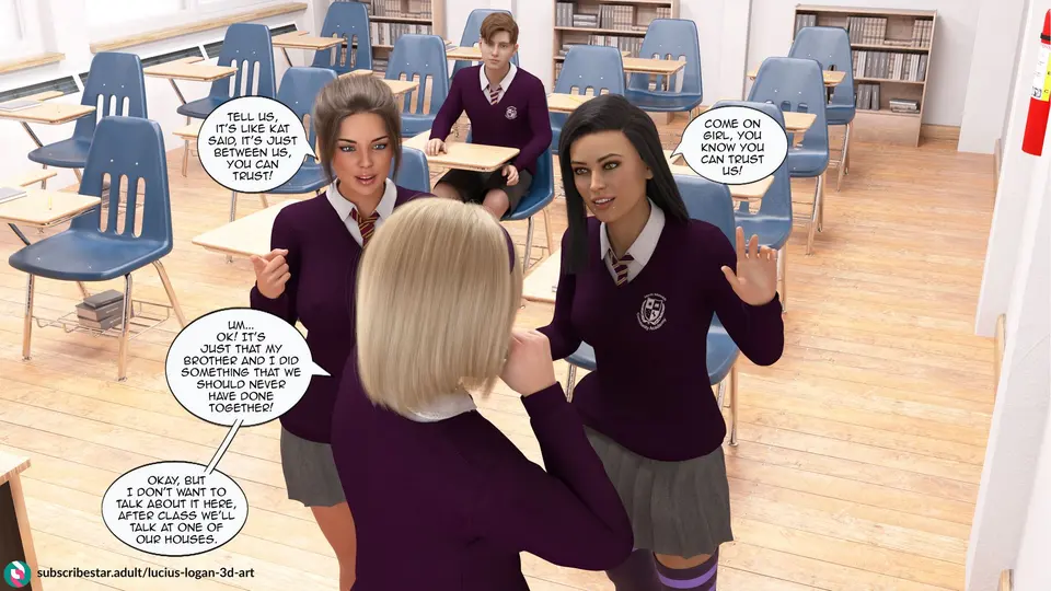 My New Girlfriend [Lucius Logan] porn comic — Season 1, Chapter 5, page 90