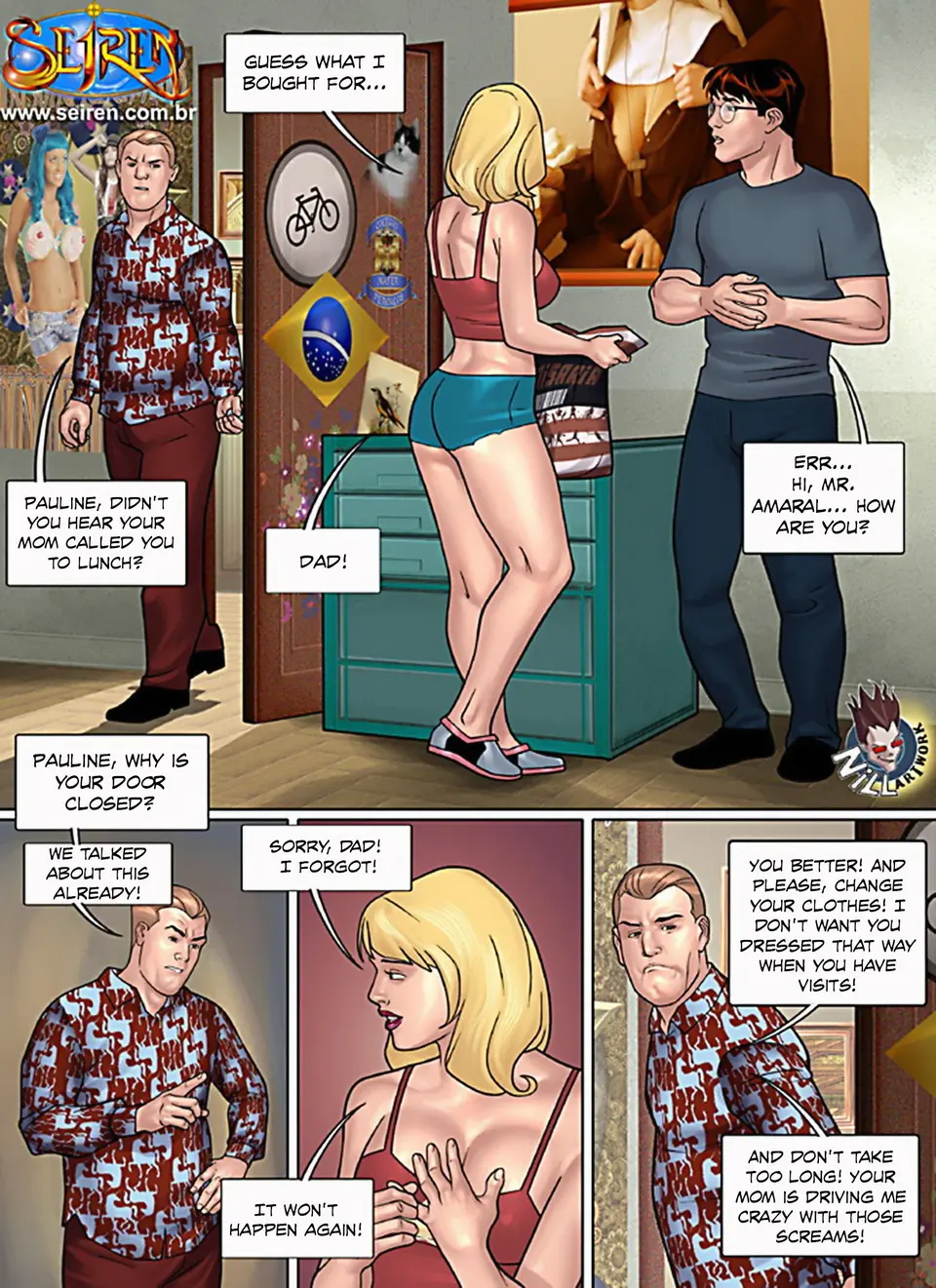 Oh! Family! [Seiren] porn comic — Season 1, Chapter 13, page 5