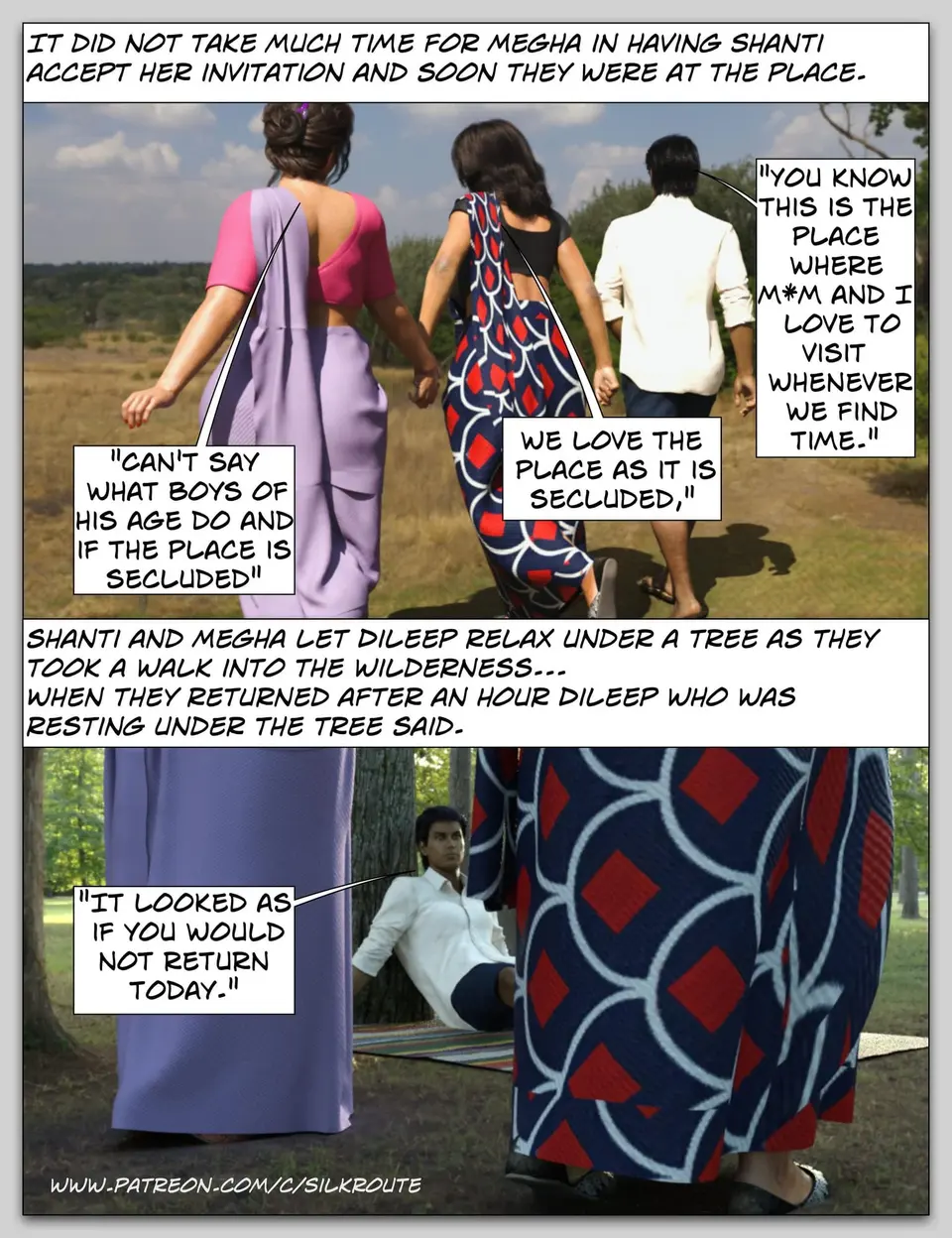 Please Relieve Her [Silk route] porn comic — Season 1, Chapter 7, page 30