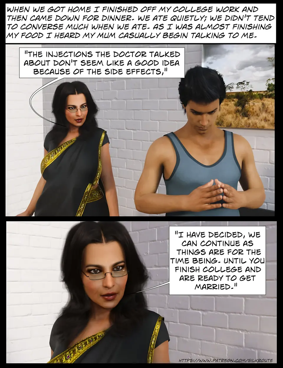 Please Relieve Me [Ira Raman] porn comic — Season 1, Chapter 2, page 61