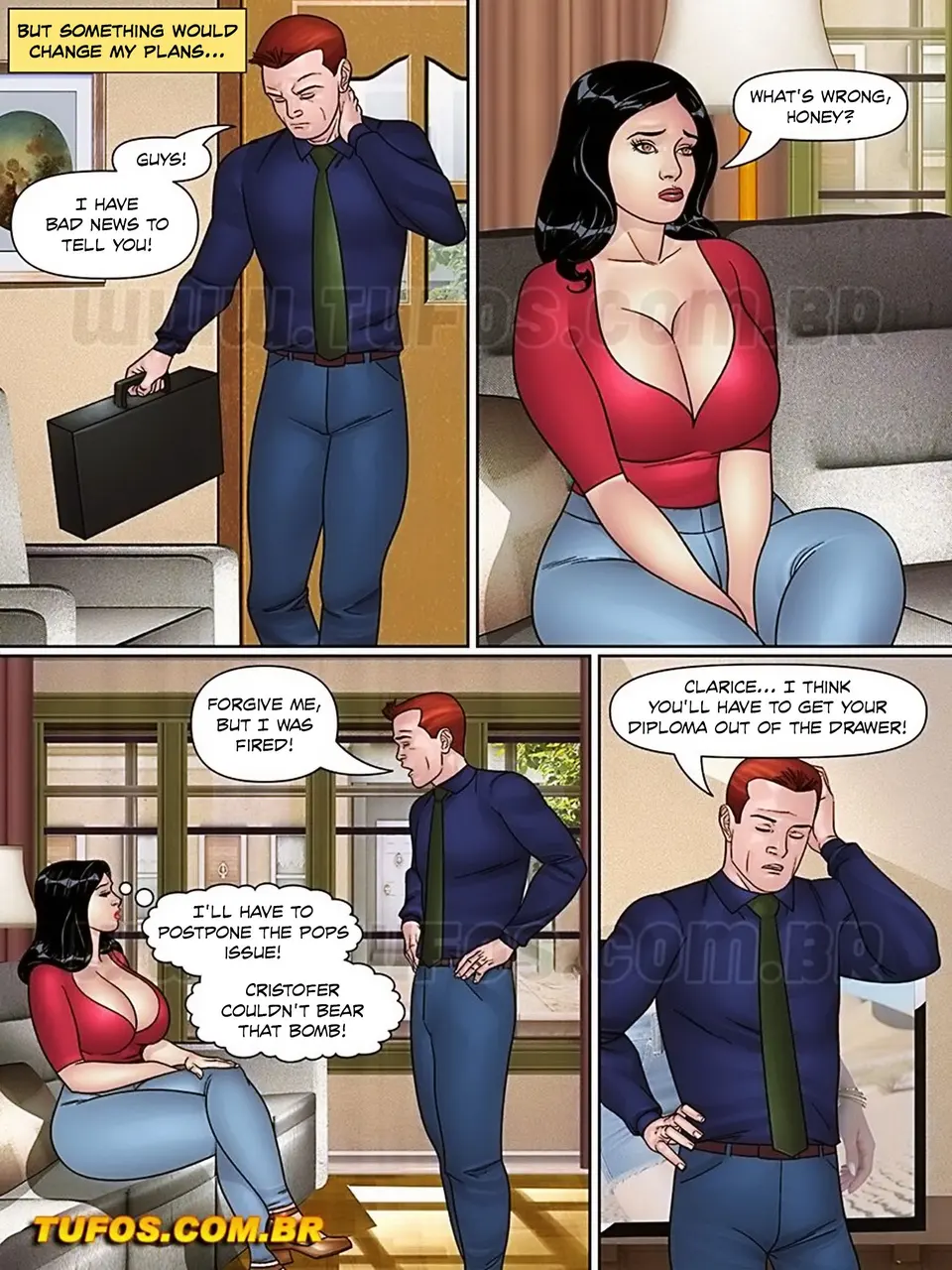 Pops – The Pervert Father-in-law [WC | TF] porn comic — Season 1, Chapter 16, page 3
