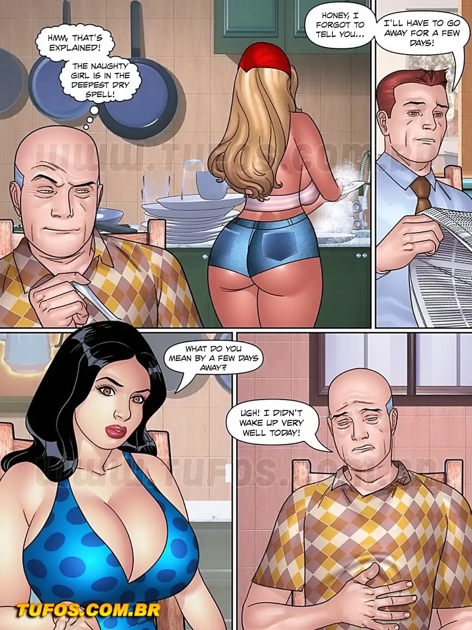 Pops – The Pervert Father-in-law [WC | TF] porn comic — Season 1, Chapter 20, page 3