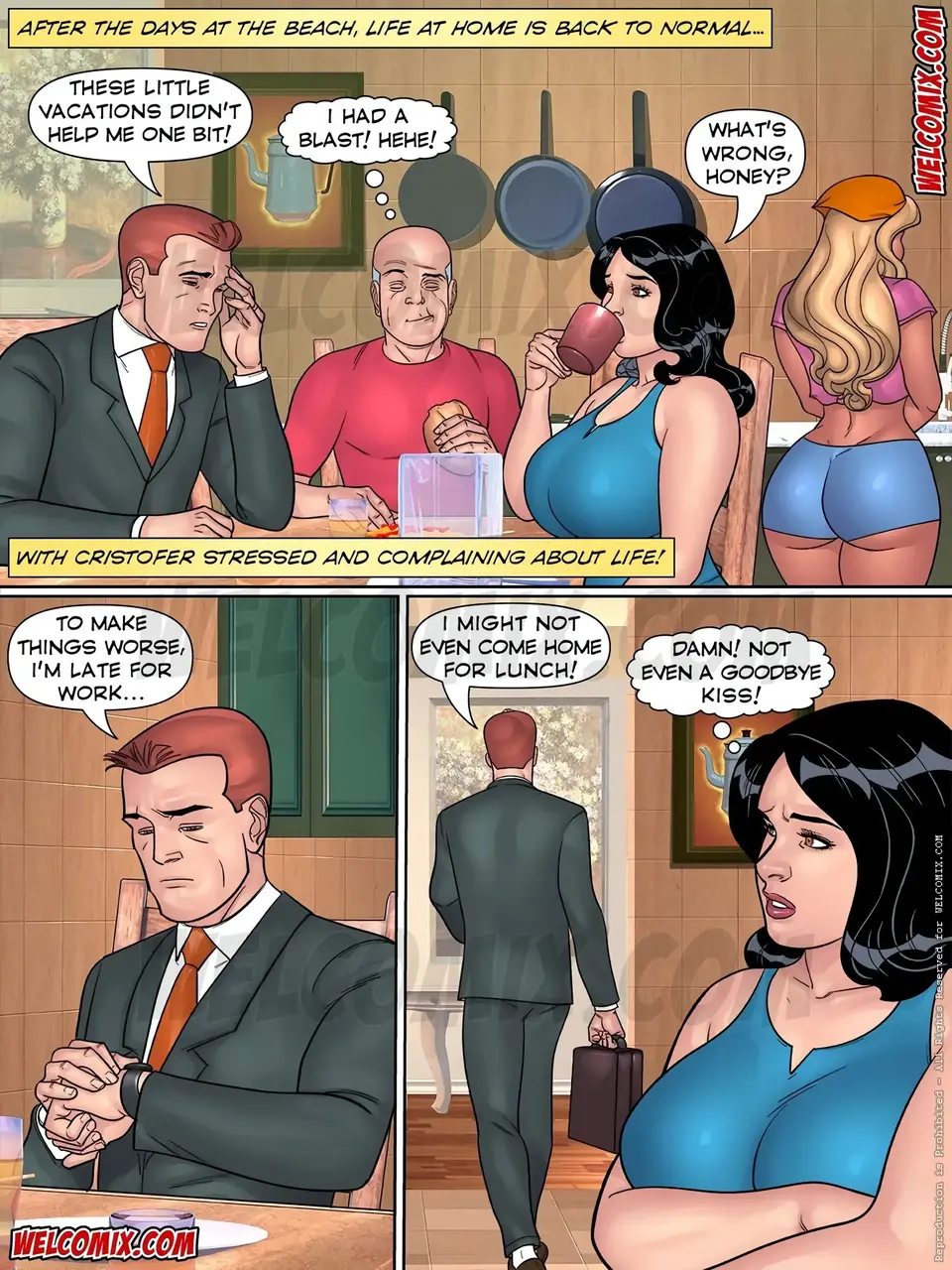 Pops – The Pervert Father-in-law [WC | TF] porn comic — Season 1, Chapter 7, page 2