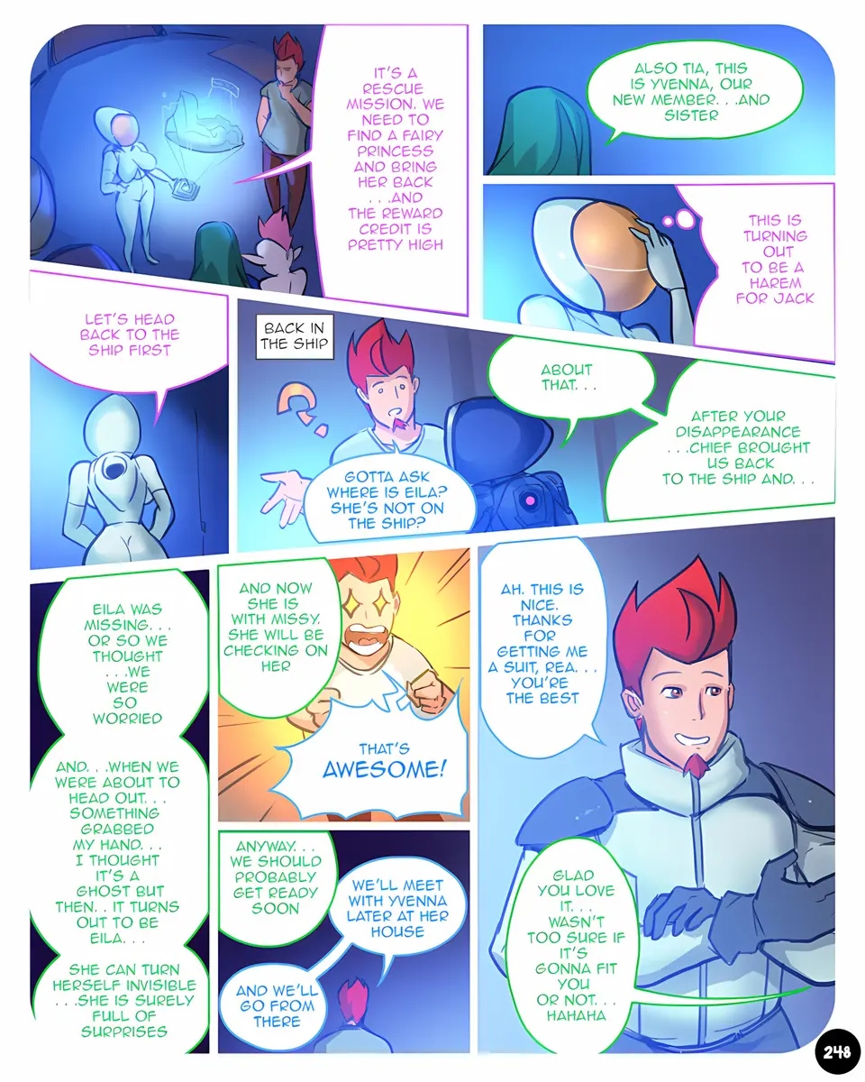 S.EXpedition [Ebluberry] porn comic — Season 1, Chapter 4, page 47
