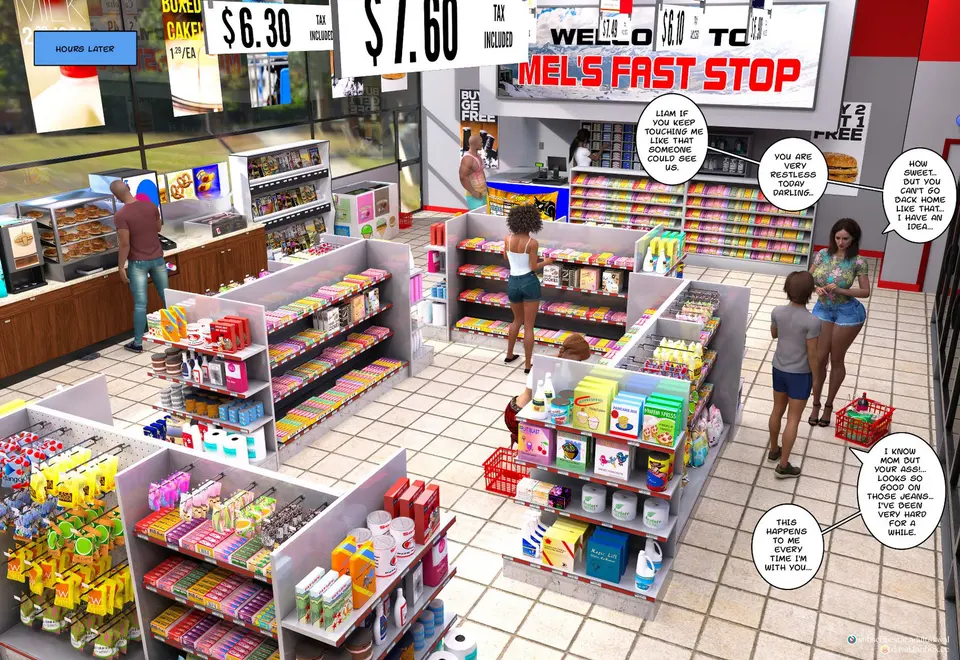 Satisfying needs [Daval3D] porn comic — Season 1, Chapter 8, page 76