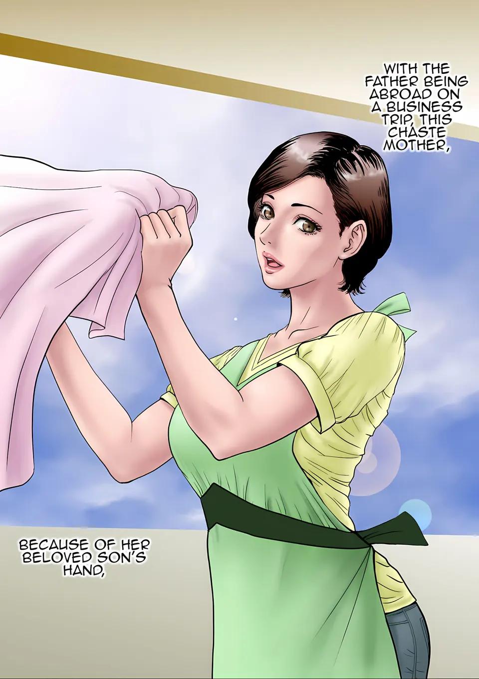 Sex Training My Mom While Dad Is Away porn comic — Season 1, Chapter 1, page 5
