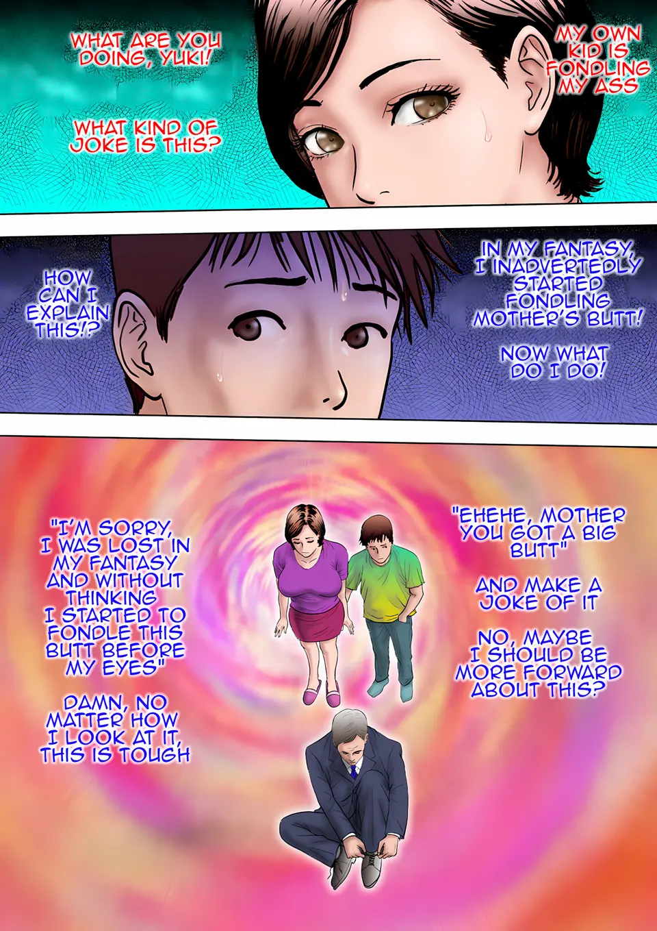 Sex Training My Mom While Dad Is Away porn comic — Season 1, Chapter 1, page 17
