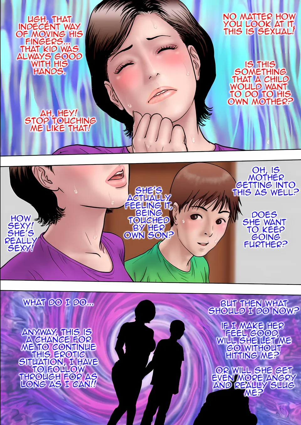 Sex Training My Mom While Dad Is Away porn comic — Season 1, Chapter 1, page 22