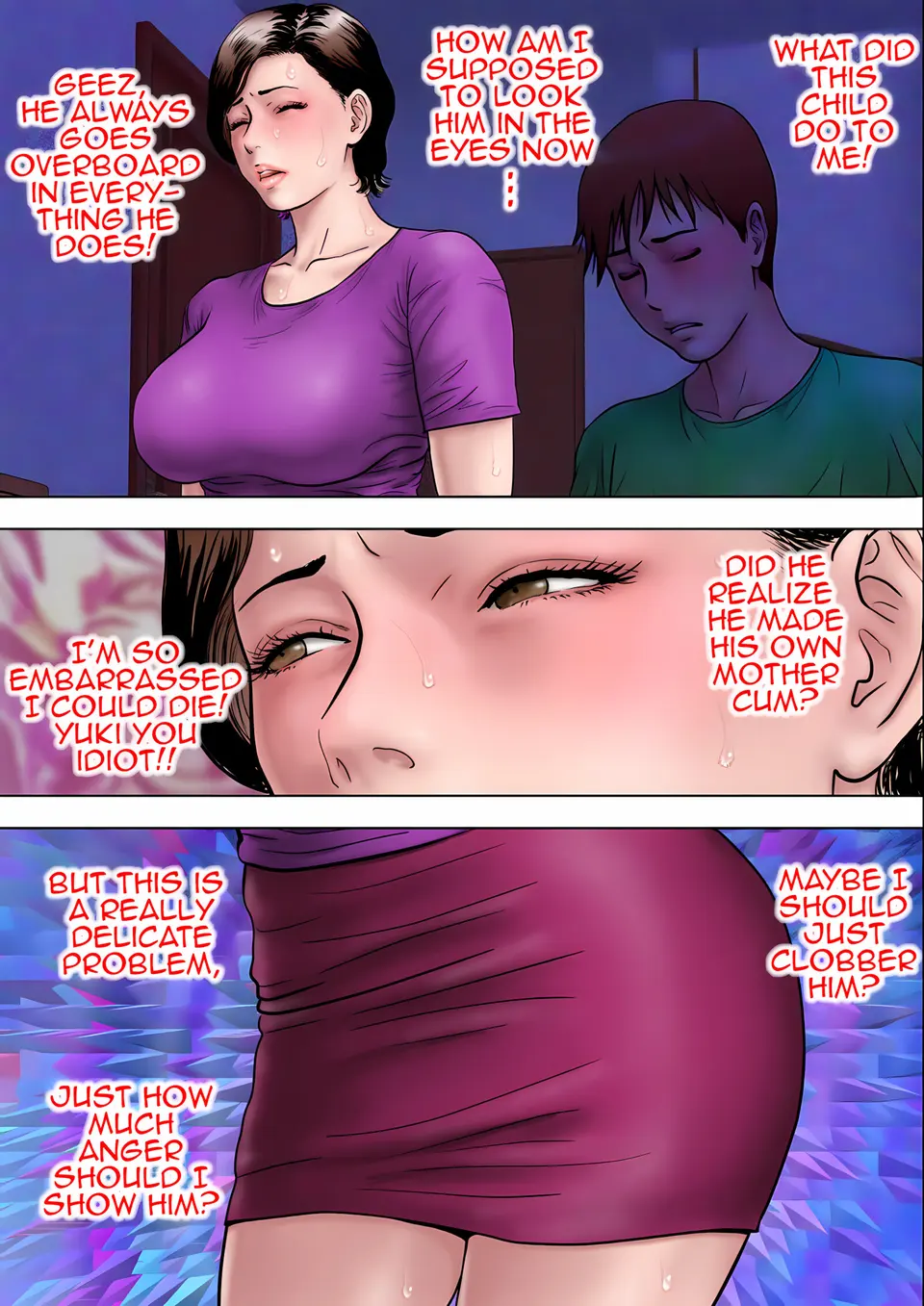 Sex Training My Mom While Dad Is Away porn comic — Season 1, Chapter 1, page 34