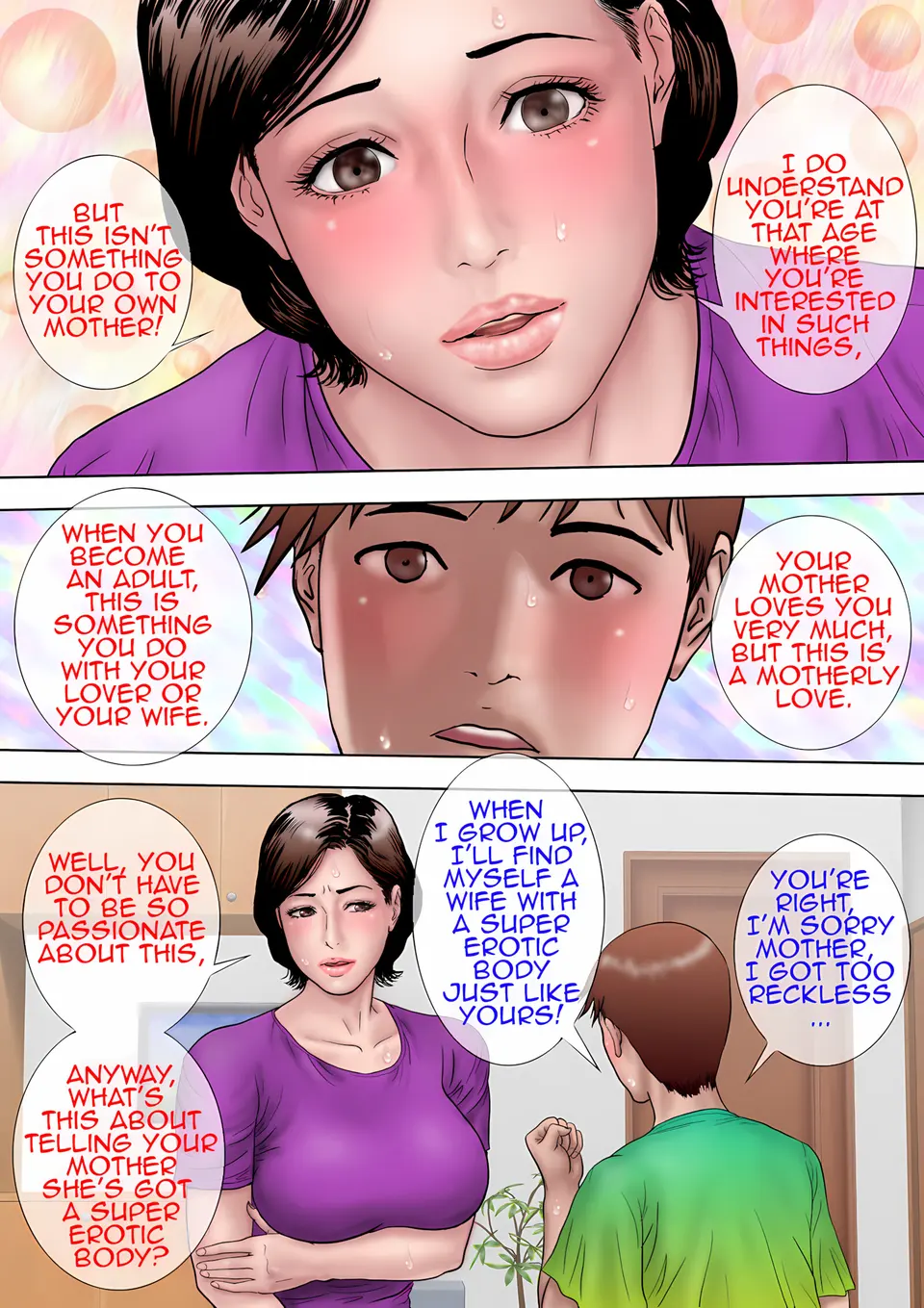 Sex Training My Mom While Dad Is Away porn comic — Season 1, Chapter 1, page 41
