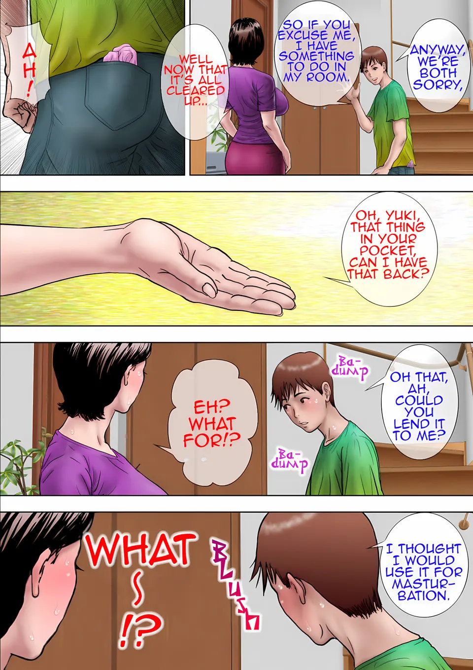 Sex Training My Mom While Dad Is Away porn comic — Season 1, Chapter 1, page 43
