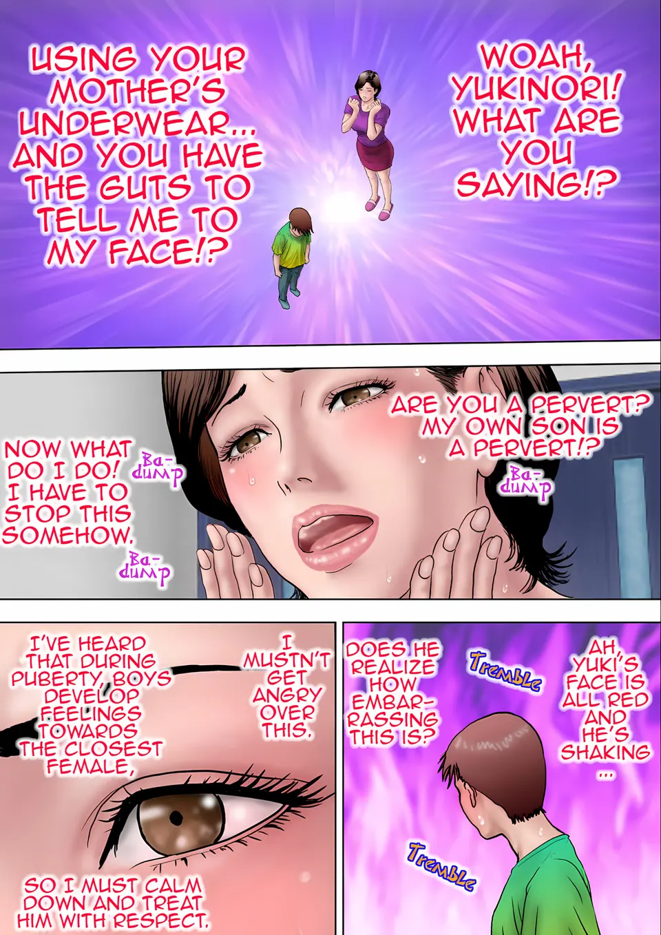Sex Training My Mom While Dad Is Away porn comic — Season 1, Chapter 1, page 44