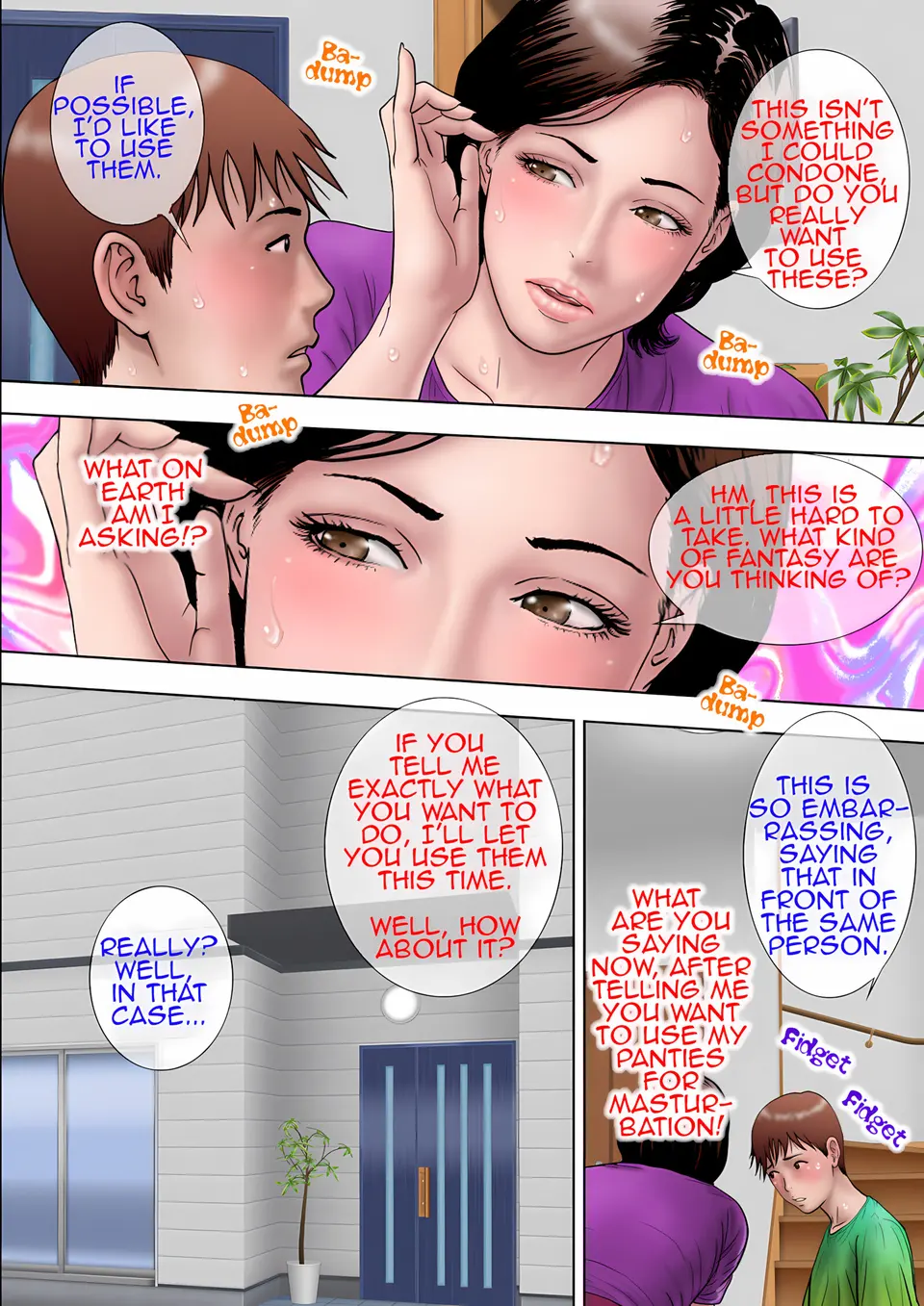 Sex Training My Mom While Dad Is Away porn comic — Season 1, Chapter 1, page 45