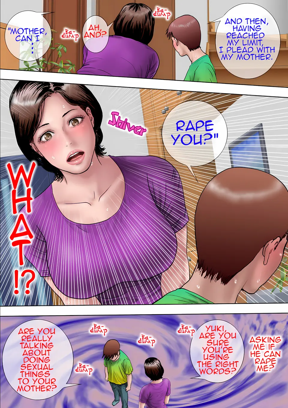 Sex Training My Mom While Dad Is Away porn comic — Season 1, Chapter 1, page 47