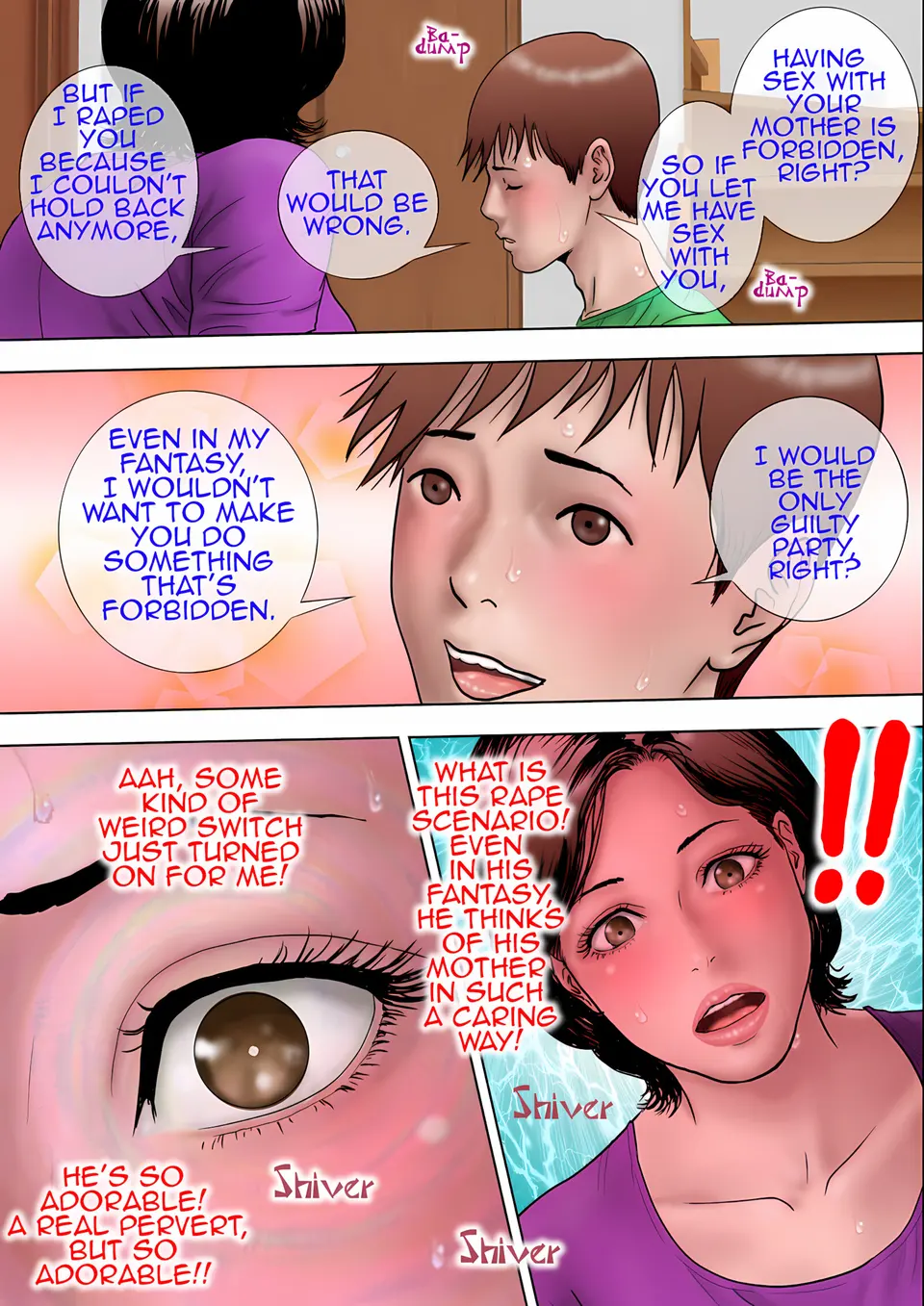 Sex Training My Mom While Dad Is Away porn comic — Season 1, Chapter 1, page 48
