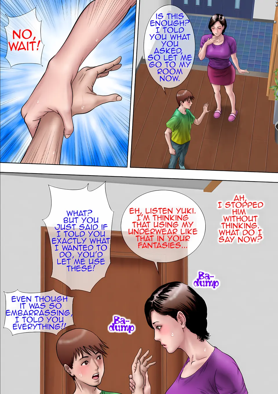 Sex Training My Mom While Dad Is Away porn comic — Season 1, Chapter 1, page 49