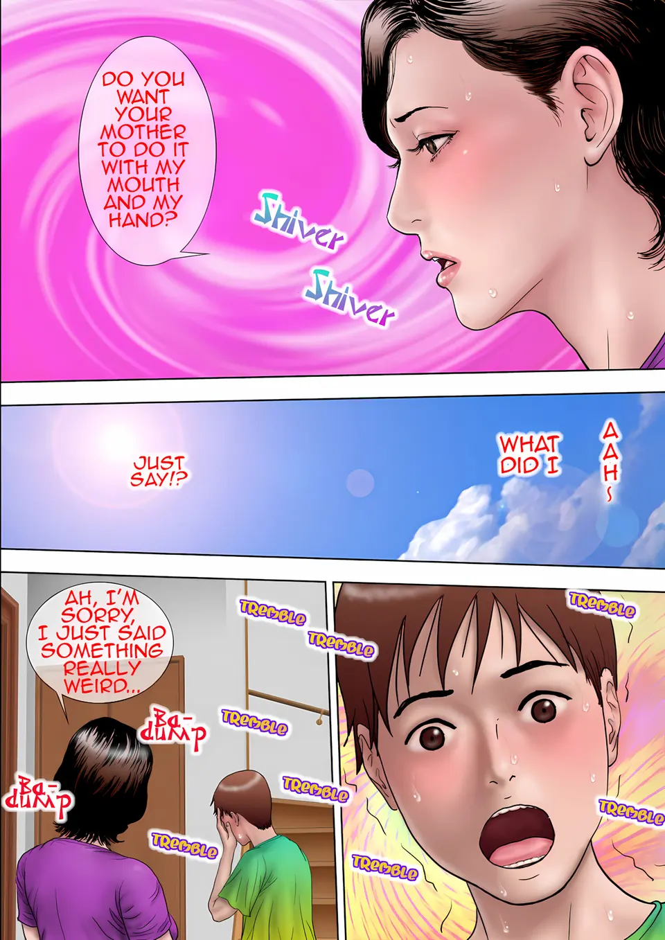 Sex Training My Mom While Dad Is Away porn comic — Season 1, Chapter 1, page 51