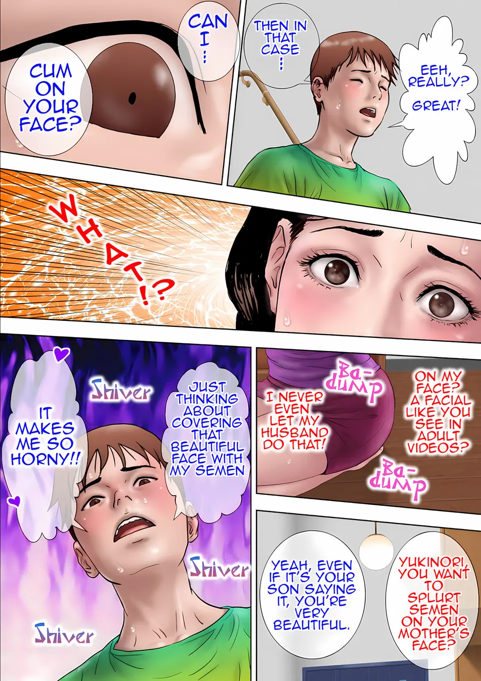 Sex Training My Mom While Dad Is Away porn comic — Season 1, Chapter 1, page 65