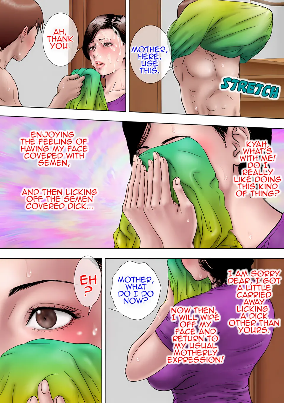 Sex Training My Mom While Dad Is Away porn comic — Season 1, Chapter 1, page 70