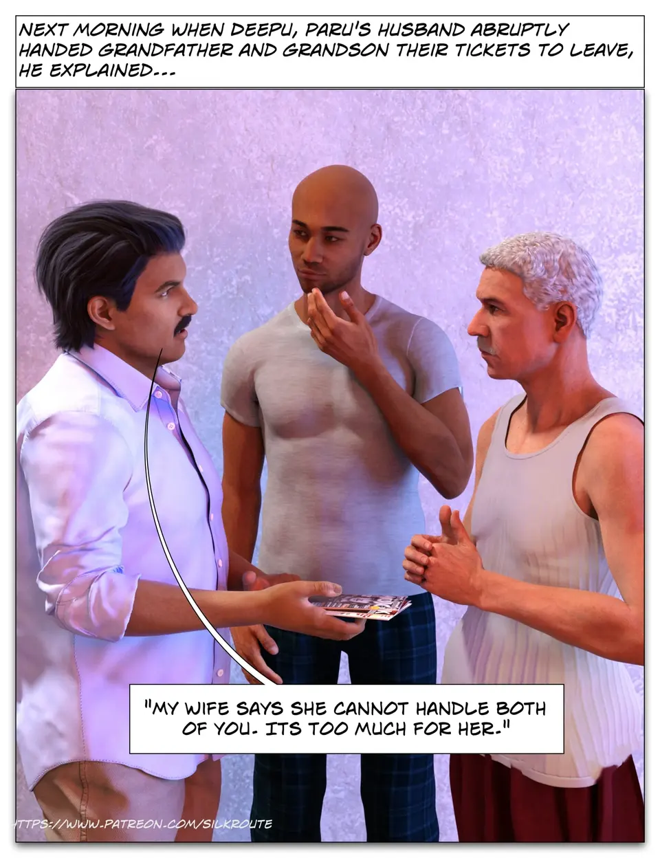 Silk Route – Masala Moments [Ira Ram] porn comic — Season 1, Chapter 1, page 19