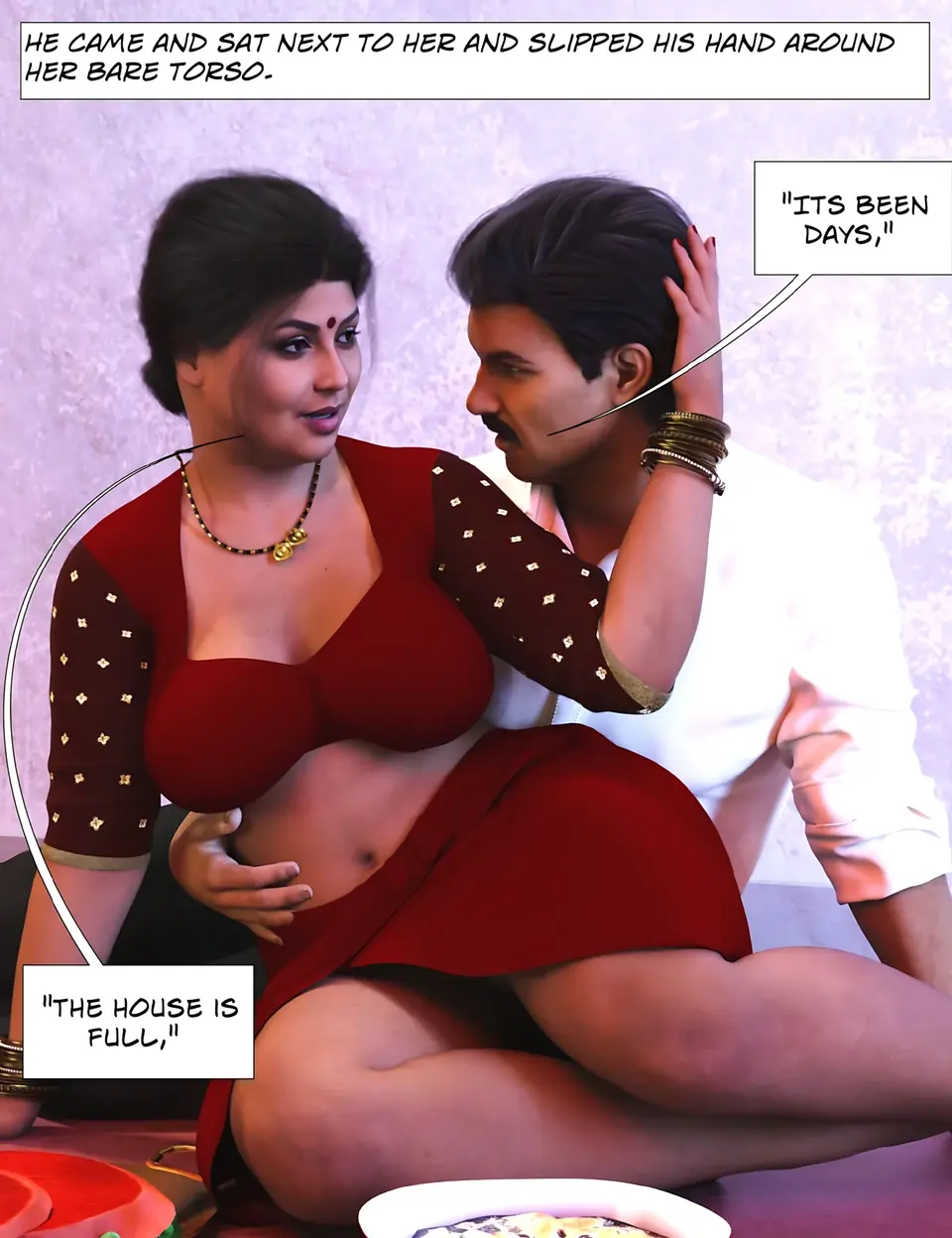 Silk Route – Masala Moments [Ira Ram] porn comic — Season 1, Chapter 10, page 7