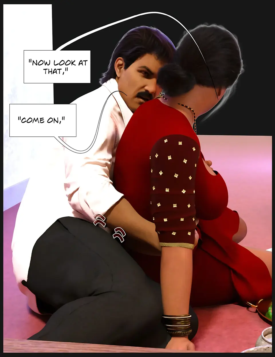 Silk Route – Masala Moments [Ira Ram] porn comic — Season 1, Chapter 10, page 12