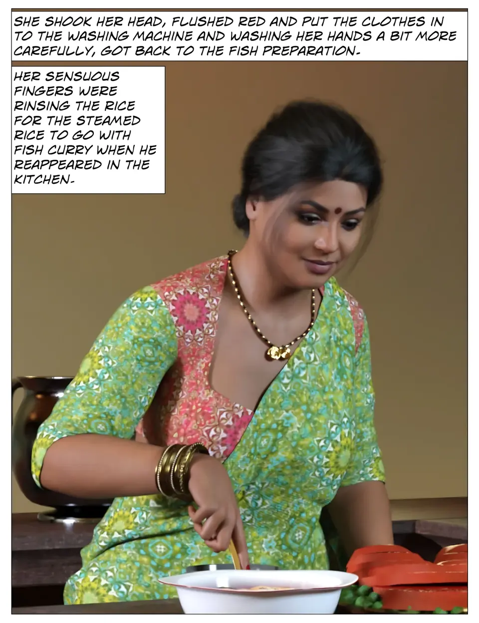 Silk Route – Masala Moments [Ira Ram] porn comic — Season 1, Chapter 10, page 43