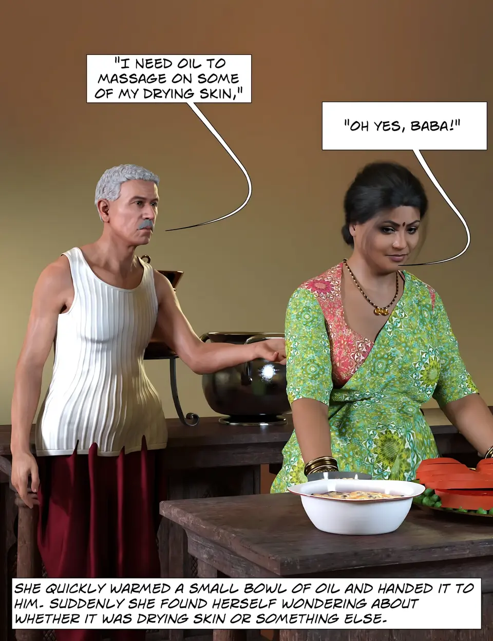 Silk Route – Masala Moments [Ira Ram] porn comic — Season 1, Chapter 10, page 44