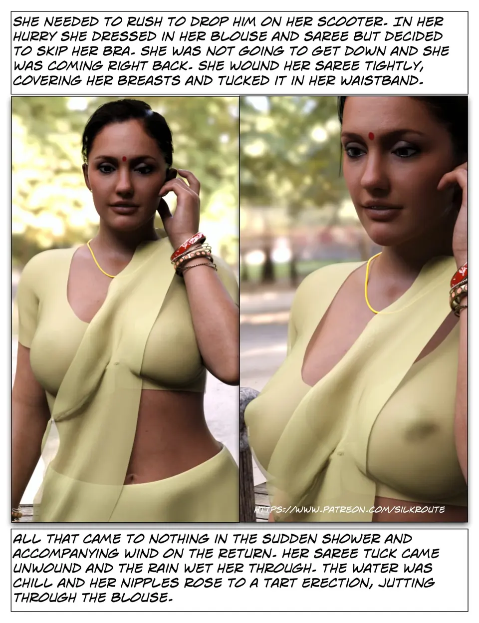 Silk Route – Masala Moments [Ira Ram] porn comic — Season 1, Chapter 3, page 8