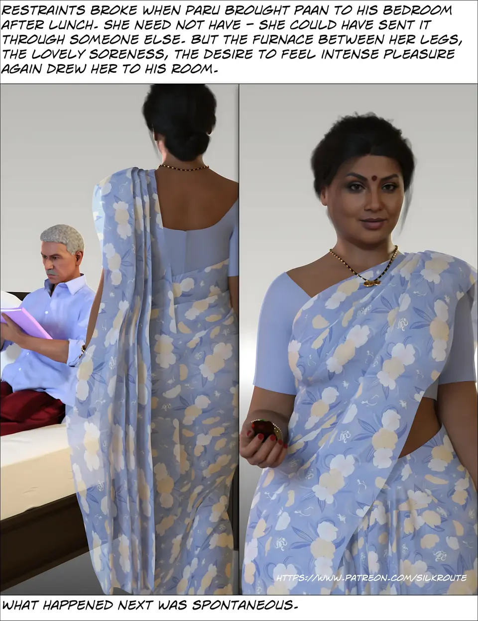 Silk Route – Masala Moments [Ira Ram] porn comic — Season 1, Chapter 4, page 10