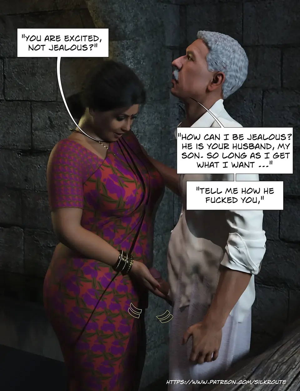 Silk Route – Masala Moments [Ira Ram] porn comic — Season 1, Chapter 6, page 12
